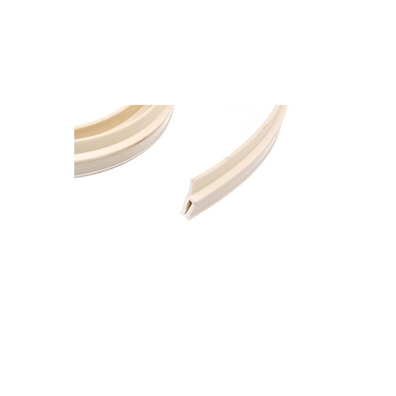 Rubber piping for headlight in grey-white for SR