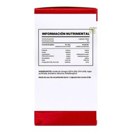 Anahuac Omega 3 (33% Epa 22% Dha) (60 Cápsulas) Smart Mega Anahuac
