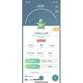 Pokémon Go Shiny ✨TOTODILE✨