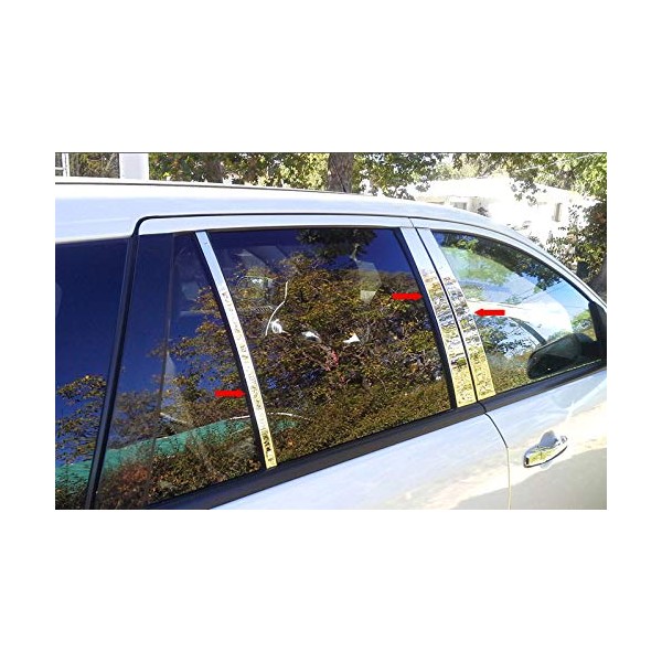 Made in USA! Compatible with 2007-2014 Ford Edge/Lincoln MKX 6PC