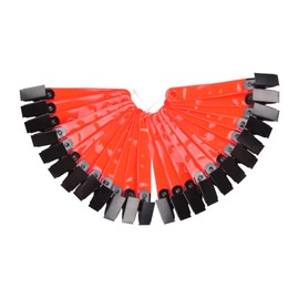 TY Archery Trail Markers with Clips Hunting Night Day Reflective for Hiking and Backpacking Tree-Stand Hunting High-Visibility Orange