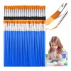 Kunruea Set 200 Pinceles Para Dibujo Acuarela Acrílico Oleo Gouache
