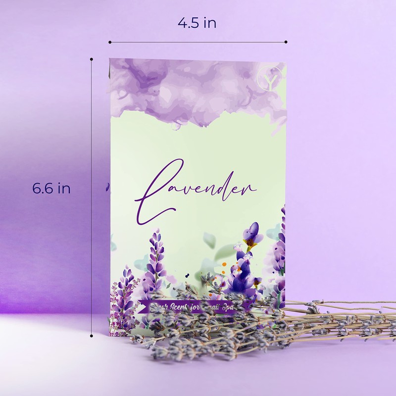 Gayo 6 Pack Lavender Home Fragrance Sachets for Small Spaces,
