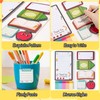 B1ykin Sticky Notes Set, Cartoon Theme Cute Self-Stick Notes Pad