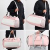JeasEagn Gym Bag for Men & Women with Shoe &