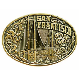 Indiana Metal Craft San Francisco Golden Gate Belt Buckle IMC-Retail