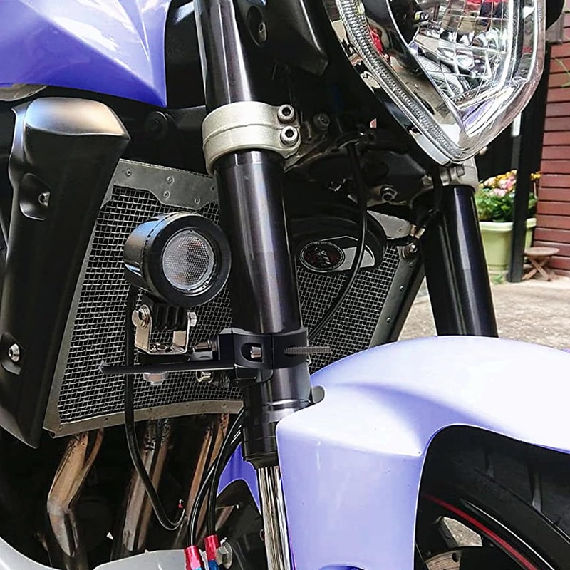 NINGDAKEAI Motorcycle Headlight Bracket, Pack of 2 Light Bar Brackets,