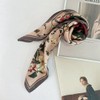 Livrerpi Silk Feeling Scarf Medium Square Handbag Scarfs Satin Head
