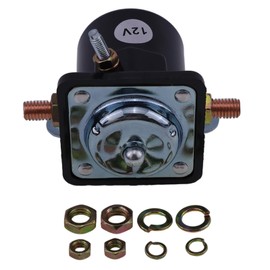 DVPARTS Motor Control 12V 3 Terminal Motor Solenoid 15730 1306070 412301 Compatible with Meyer E47 E57 E60 E-57H E-58H E-60 E-60H