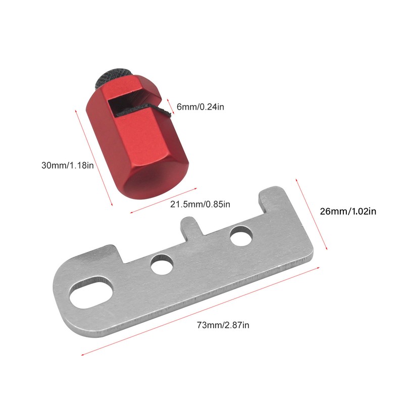 Stair Gauge Aluminum Alloy Hex Flat Framing Jig with Thumb