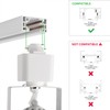 mirrea Bulb Replaceable LED Track Lighting Heads for White H