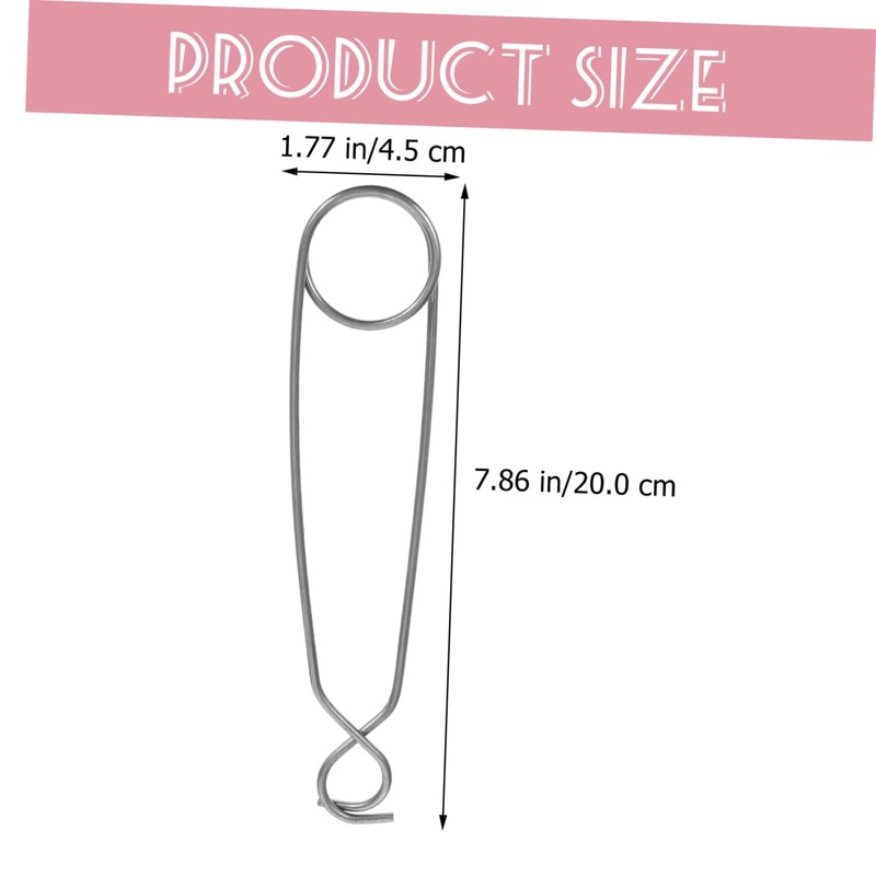 Sosoport Water Pot Hanger Stainless Steel Cup Hook Fish Fish