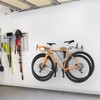 WALMANN Wall Mount Horizontal Bike Rack, Foldable Bicycle Storage, 4