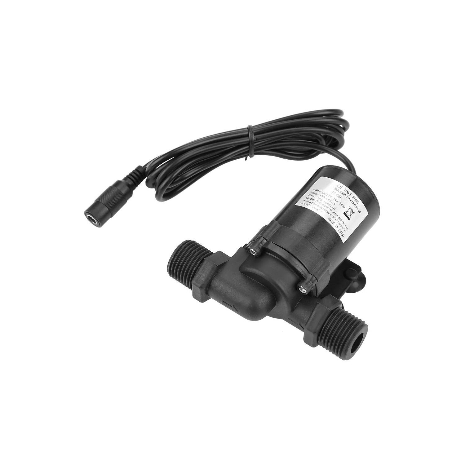 DC 24V Solar Water Pump Brushless Motor Water Pump 1/2 Inch Thread 500 ...