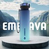 Embrava Best Sports Water Bottle - 32oz - Leakproof &