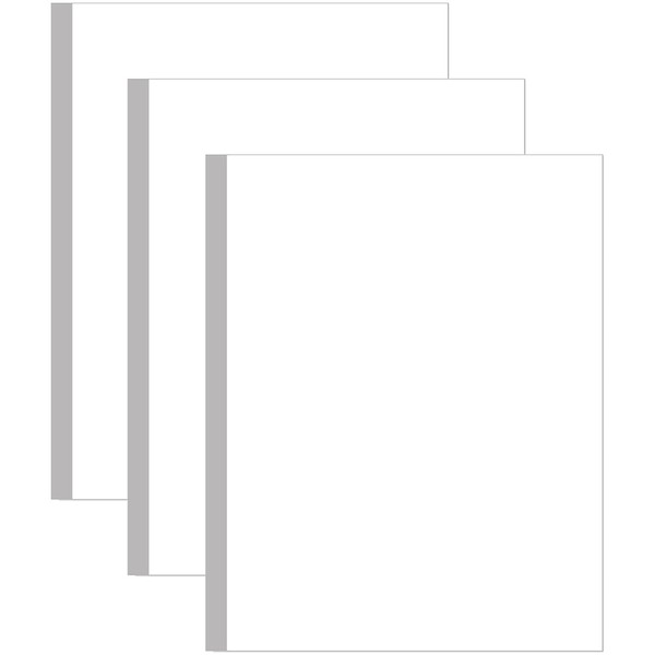 (3-Pack) 7" x 9.25" Blank Print Paper, 300Sheets/600Pages Classic Size