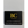 Bub Choquin BC 9mm Charcoal Filter, 40 Count BC-F-9/40