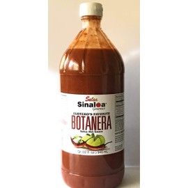 Salsa Sinaloa Botanera Hot Sauce 32 oz
