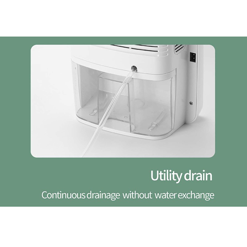 Gdrasuya10 Mini Dehumidifier, 42W Silent Mini Space Dehumidifier Auto Shut