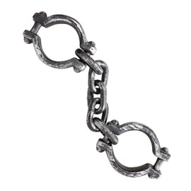 Shackles Accessory for Prisoner Convict Jail Fancy Dress
