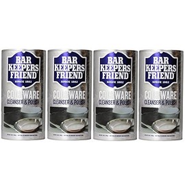 Bar Keepers Friend COOKWARE Cleanser & Polish Powder - 12 Oz , Pack of 4 by Bar Keepers Friend