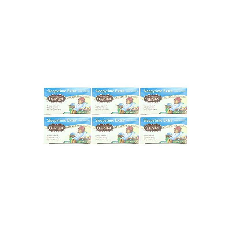 (6 PACK - Celestial Seasonings - Sleepytime Extra Tea |