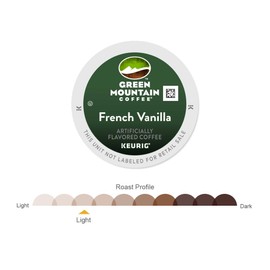 Green Mountain Coffee French Vanilla Keurig K-Cups Coffee, 12 Count