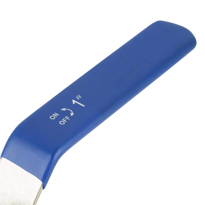 1-Piece Ball Valve DN25 Stainless Steel Three-Way Valve L Type