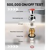 Phivan Brass Handle Stem Assembly Ceramic Faucet Valve Cartridge 20