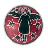 Worry Stone "Kraft" Soapstone Red Guardian Angel Approx. 4.5 cm