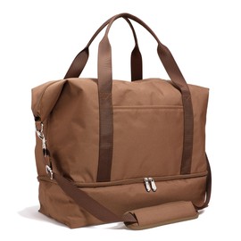 Lo & Sons Catalina Deluxe - Premium Recycled Poly - 40L Capacity (Duffel Bag for Road Trips | Carry On Travel Bag | Weekender Bag | Hospital Bag With Shoe Compartment | Gym Bag For Men or Women)