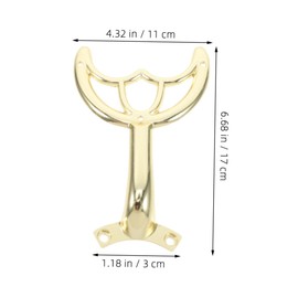 CHILDWEET 2pcs Ceiling Fan Replacement Blade Arms Sturdy Alloy Ceiling Fan Bracket for Safe Installation Support Balanced Operation for Indoor Outdoor Use