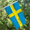 Sweden Swedish Flag 3x5 Three Layer & Double Sided Flag