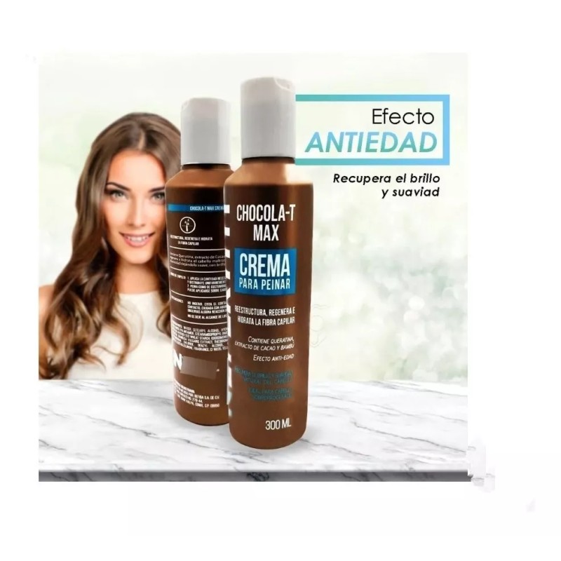 Nefertiti Kit Nefertiti Chocola-t Max Mascarilla-cremappeinar- Shampoo