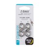 NITEIZE ZS1-11-2R6 Z Carabiner #1, Stainless Silver, 2 Pieces