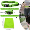 Realand 6pcs Reflective Sash Reflective Running Gear, Adjustable Reflective Wristbands