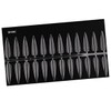 Healvian 2sets Nail Art Display Board Panels Transparent Nail Color