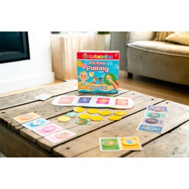 CoComelon Picture Pairing Memory Game for 2-4 Players Educational Game from 3 Years - ENG/FR/DE/SP/IT