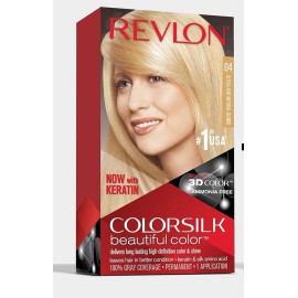 REVLON Colorsilk Color Permanent Hair, 04 Ultra Light Natural Blonde (Pack of 1)