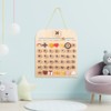 Children Wooden Calendar Perpetual Wall Calendar Early Educational Toy Gift