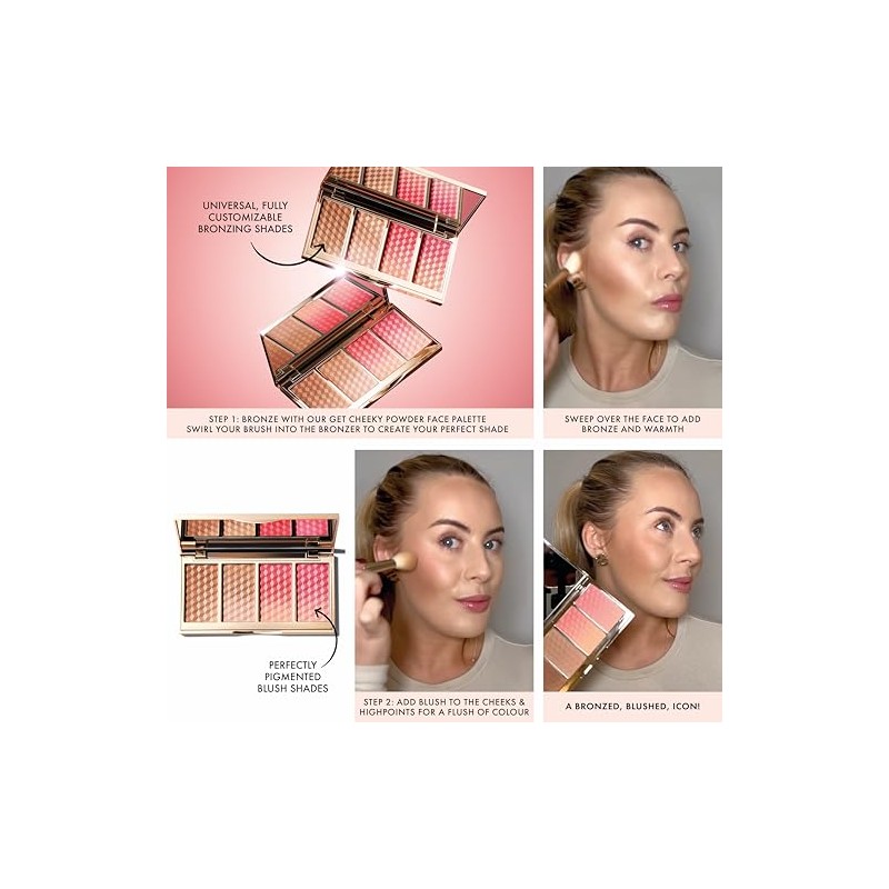 Get Cheeky Face Powder Palette by Iconic London for Women