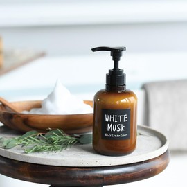 John's Blend OA-JON-98-1 Johns Blend Body Cream Soap, White Musk, Moisturizing Ingredient