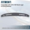 7BLACKSMITHS Upper Dash Panel Compatible with 1978-1987 Buick Regal &
