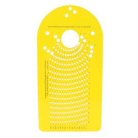 Circle Cutter Router Jig Router Circle Cutting Jig Cuts Perfect 256 Circles from Diameter 2‑1/4 to 18‑3/16 Inch, Circle Cutter Guide Tool for Plunge Router Speaker Cutouts