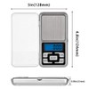 Digital Scale, LED Backlight Display,0.01-200g Mini Digital Pocket Scale for
