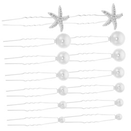 Healeved 24pcs Pearl Hairpins Wedding Hair Accessories for Brides Bridesmaids U Shaped Bobby Pins Elegant Floral Design Hairpieces for Special Occasions Comfortable Durable Styling Tools