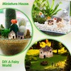 KITANDOVE 16pcs Micro Garden Miniature Ornaments Box Garden Miniature Village