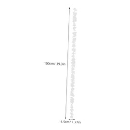 Levemolo 10pcs Realistic Artificial Wisteria Garland for Home and Wedding Decor Cloth Hanging Flower Vine Versatile Decoration for Parties Gardens and Indoor Settings