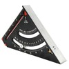 Triangle Angle Ruler Woodworking Folding Aluminum Alloy Measuring Tools 0
