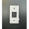 End Switch Plate Cover – White – 3D Printed Replacement